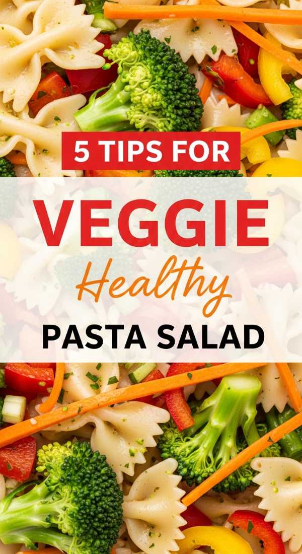 5 Tips For A Veggie Loaded Pasta Salad 6a044b136c754