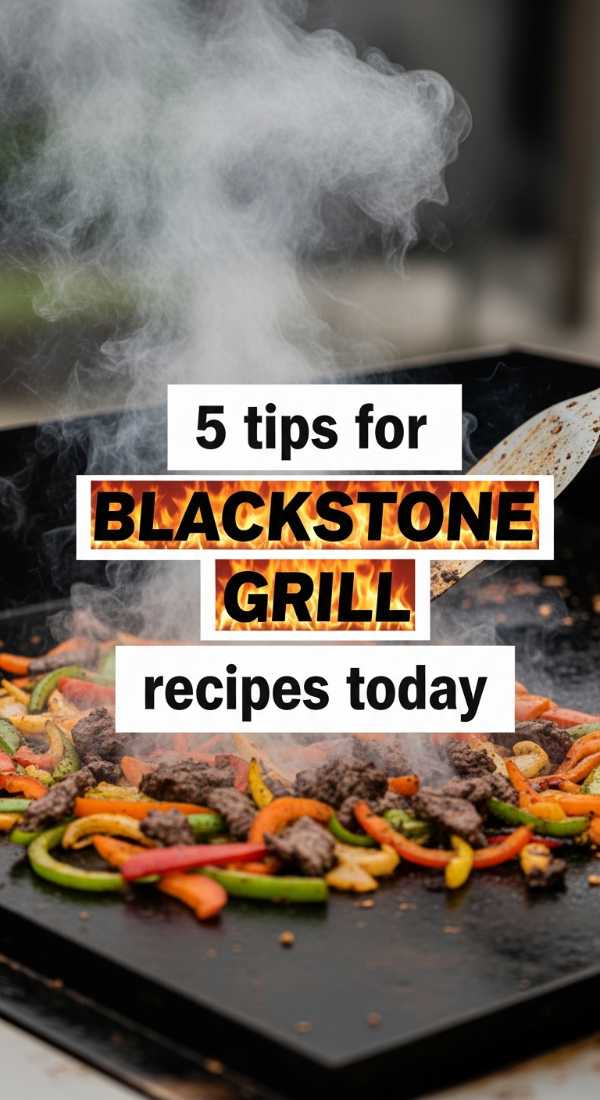 Beat the Heat: Your Guide to Effortless Summer Entertaining 5 Tips For Blackstone Grill Recipes Today 6a00181faad31