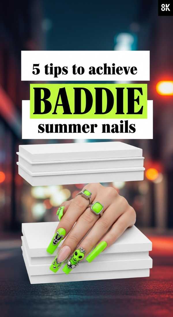 5 Tips To Achieve Baddie Summer Nails 6a031a2258dbc