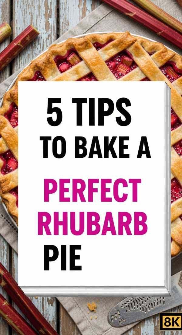 5 Tips To Bake A Perfect Rhubarb Pie 6a06c1fd0dd3a