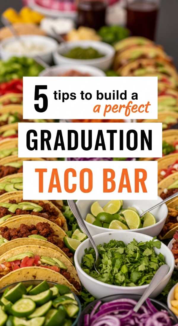 5 Tips To Build A Perfect Graduation Taco Bar 69fc2d6404255