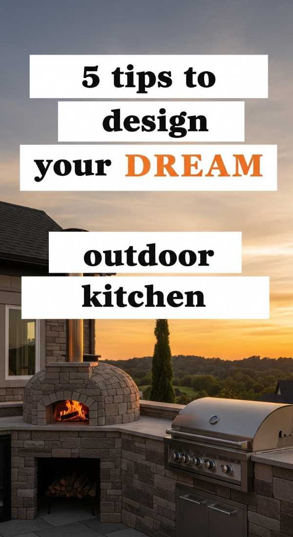 5 Tips To Design Your Dream Outdoor Cooking Area 6a017dc2722c4