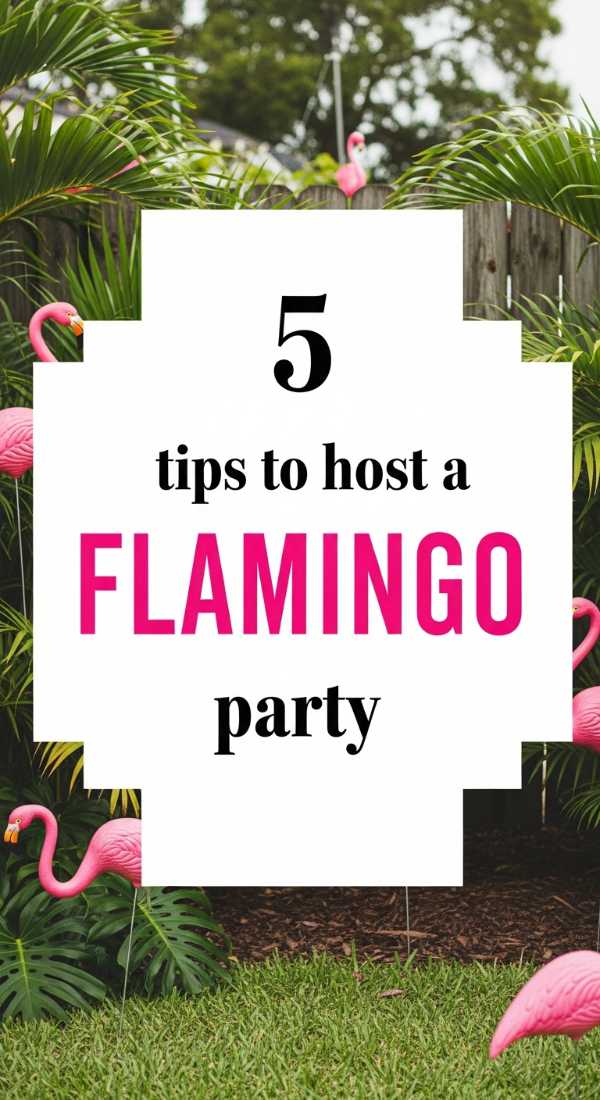 10 Epic Ways to Throw the Best Summer Birthday Bash Ever 5 Tips To Host A Flamingo Party 6a0def11d1817