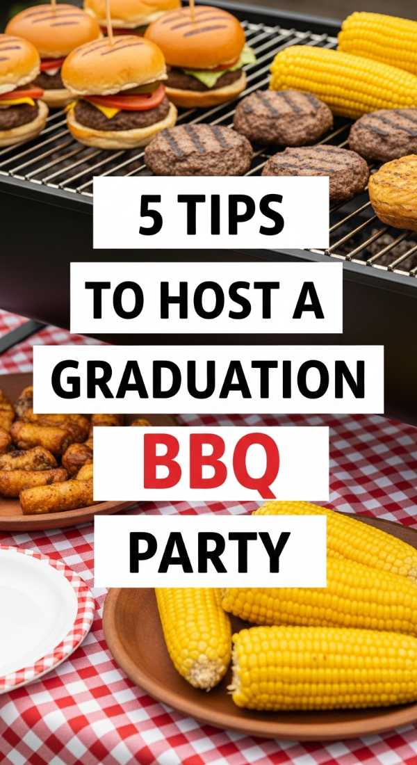 5 Tips To Host A Graduation Bbq Party 6a0de75acbb69