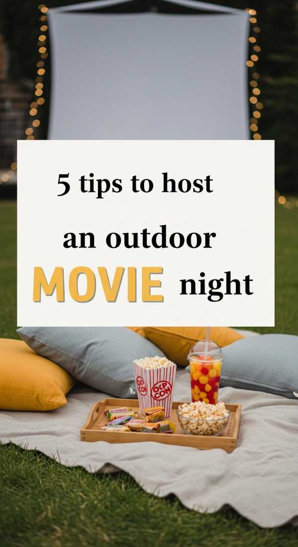 5 Tips To Host An Outdoor Movie Night 6a057eb3b0962