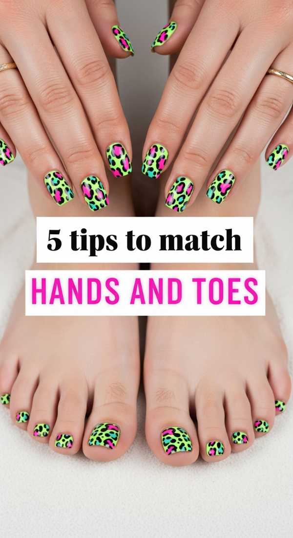 Ahead of the Curve: Everything You Need to Know About 2026 Nail Art 5 Tips To Match Hands And Toes 6a05a141ef0b4
