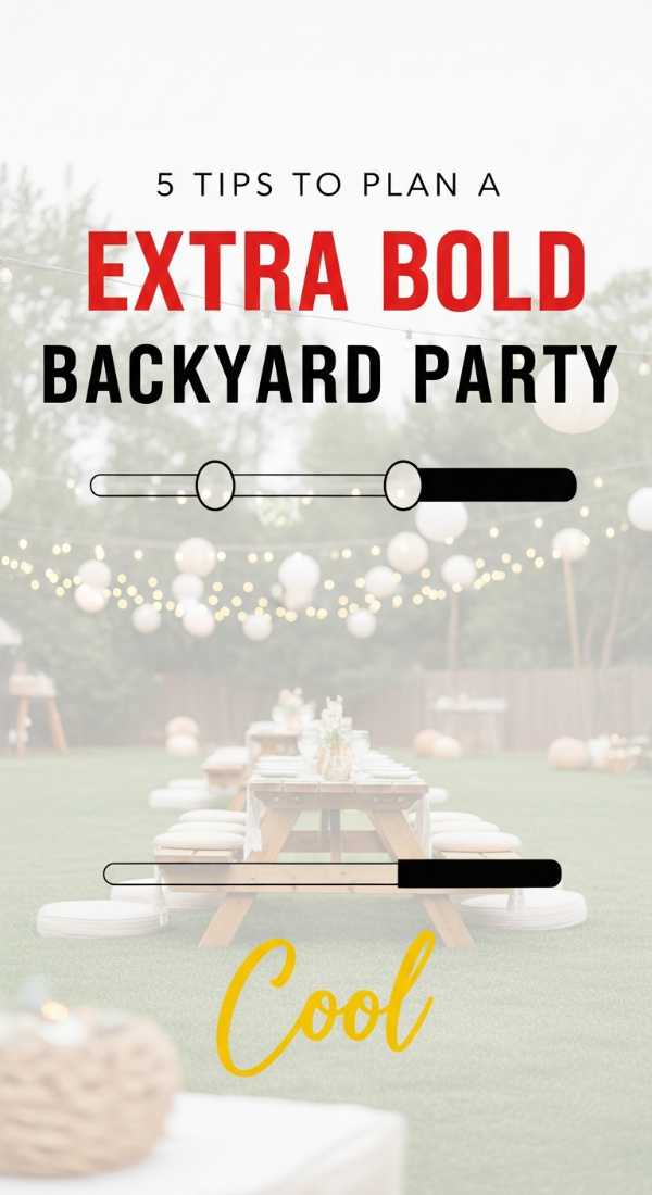 Under the Sun: Creative Themes and Tips for an Unforgettable Summer Birthday 5 Tips To Plan A Backyard Birthday Party For Kids 6a0db3eeb753a