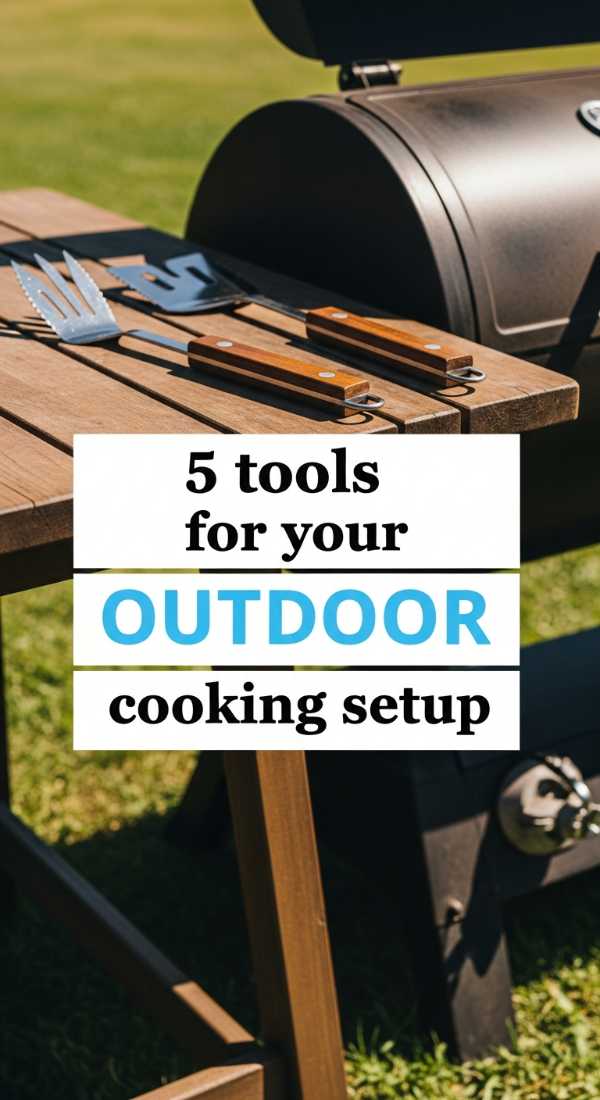 5 Tools For Your Outdoor Cooking Setup 69fc1762f4157