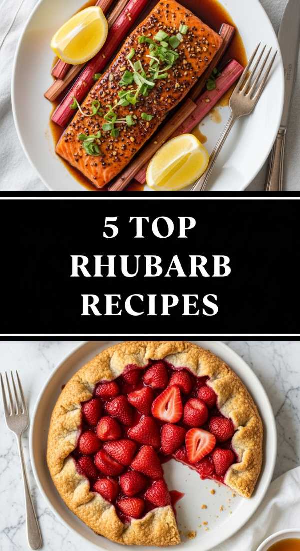 5 Top Rhubarb Summer Recipe Ideas 6a0df32395a49