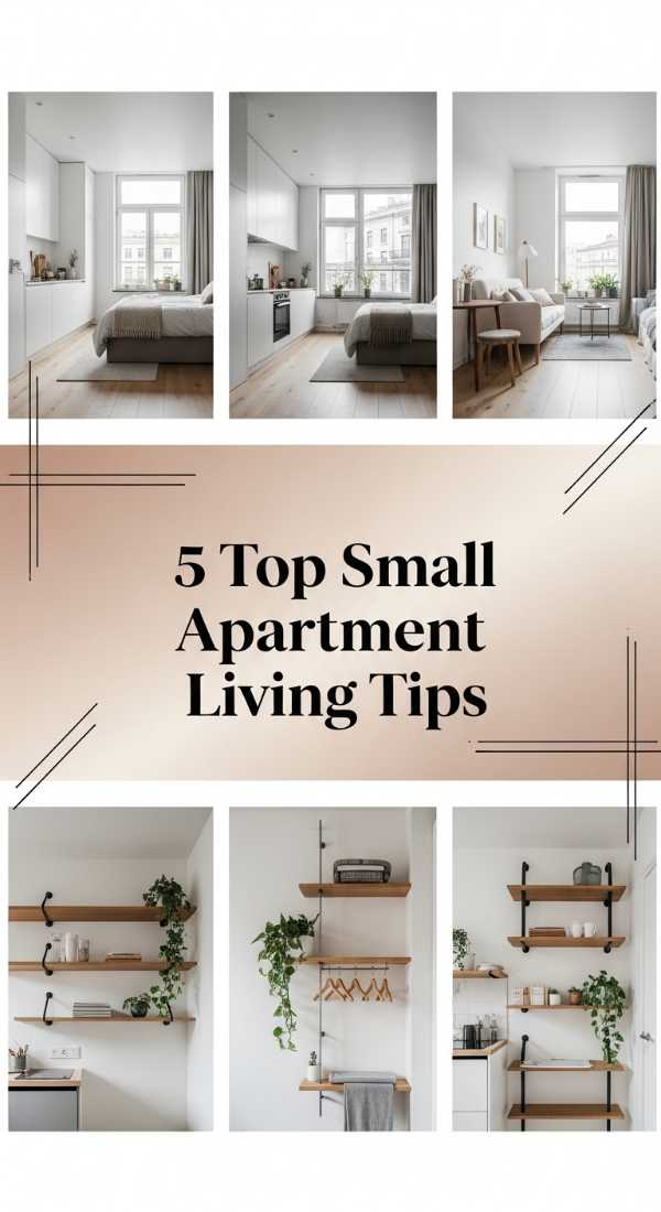5 Top Small Apartment Living Tips 6a0ea1327e903