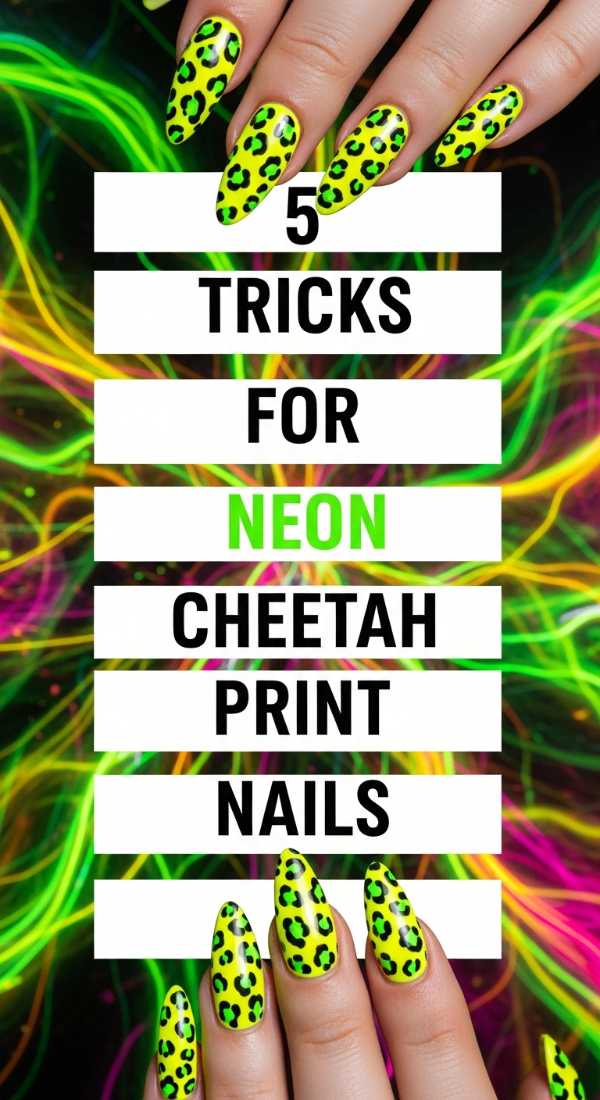 5 Tricks For Neon Cheetah Print Nails 6a05a3feb67bb