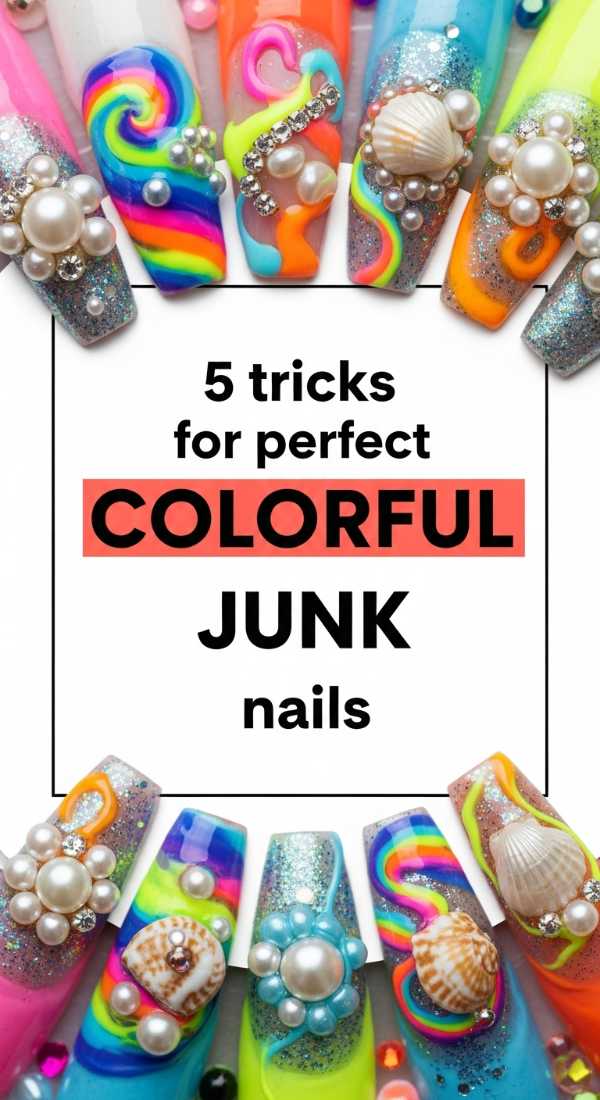 More is More: The Ultimate Guide to Maximalist Junk Nails 5 Tricks For Perfect Colorful Junk Nails 6a0f112e32425
