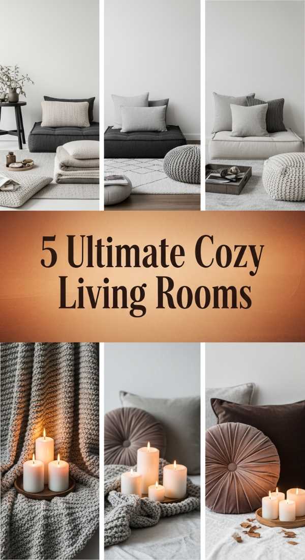 5 Ultimate Cozy Living Rooms 6a0ea15ac9150