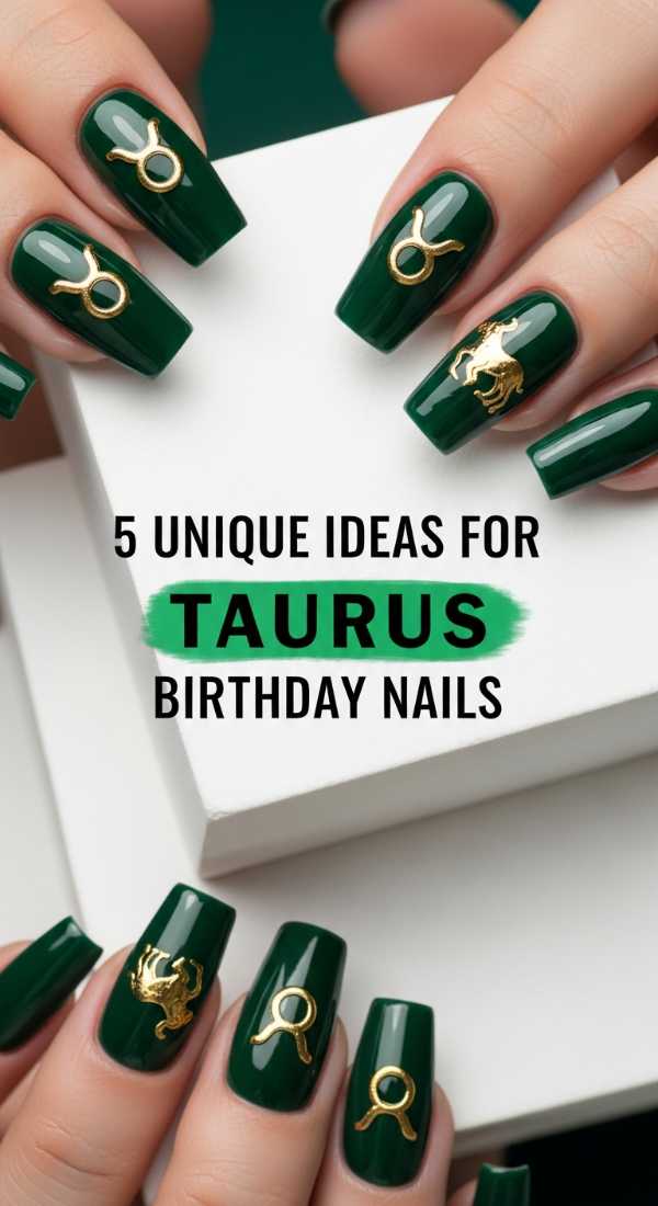 5 Unique Ideas For Taurus Birthday Nails 6a0595ddb9a1f