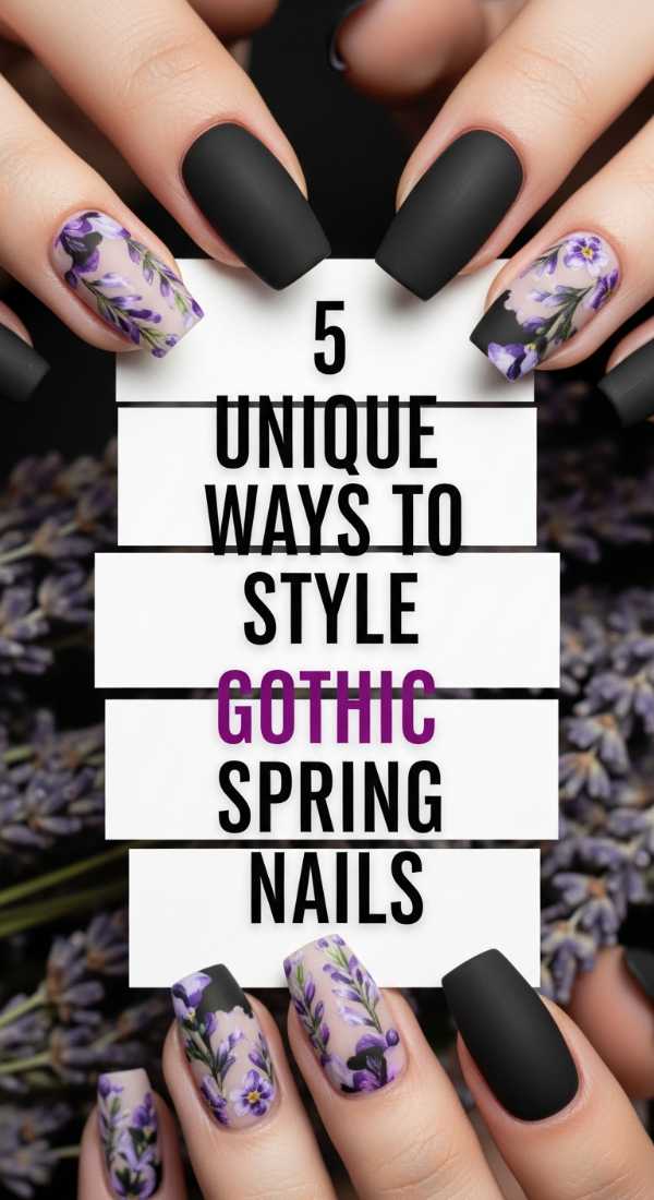 5 Unique Ways To Style Gothic Spring Nails 6a059f7377ef2