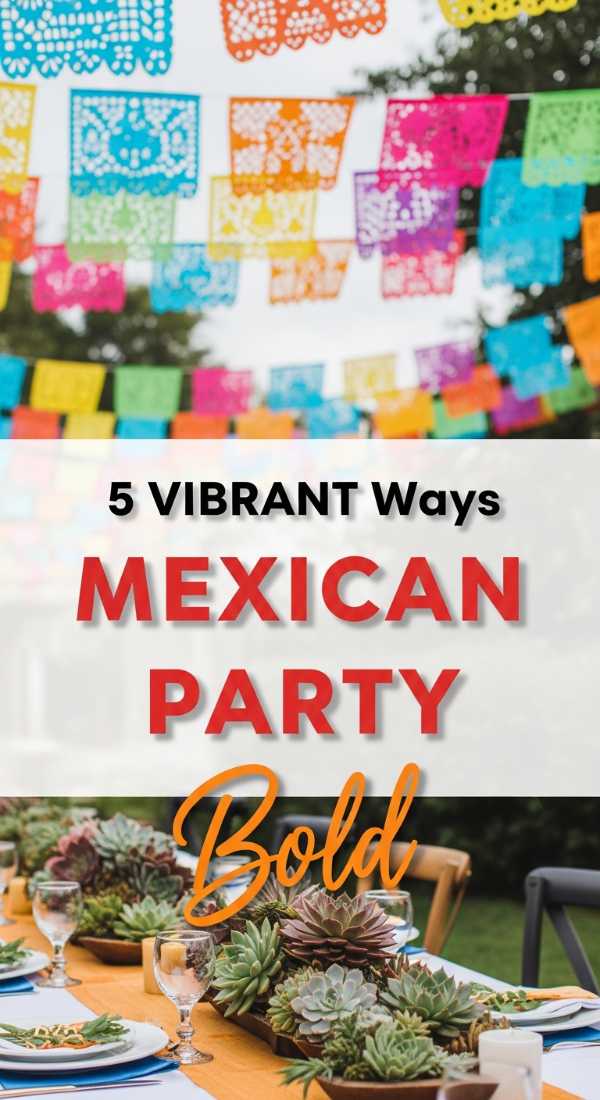 5 Vibrant Ways To Plan Mexican Party Decorations 6a0213b44f56d
