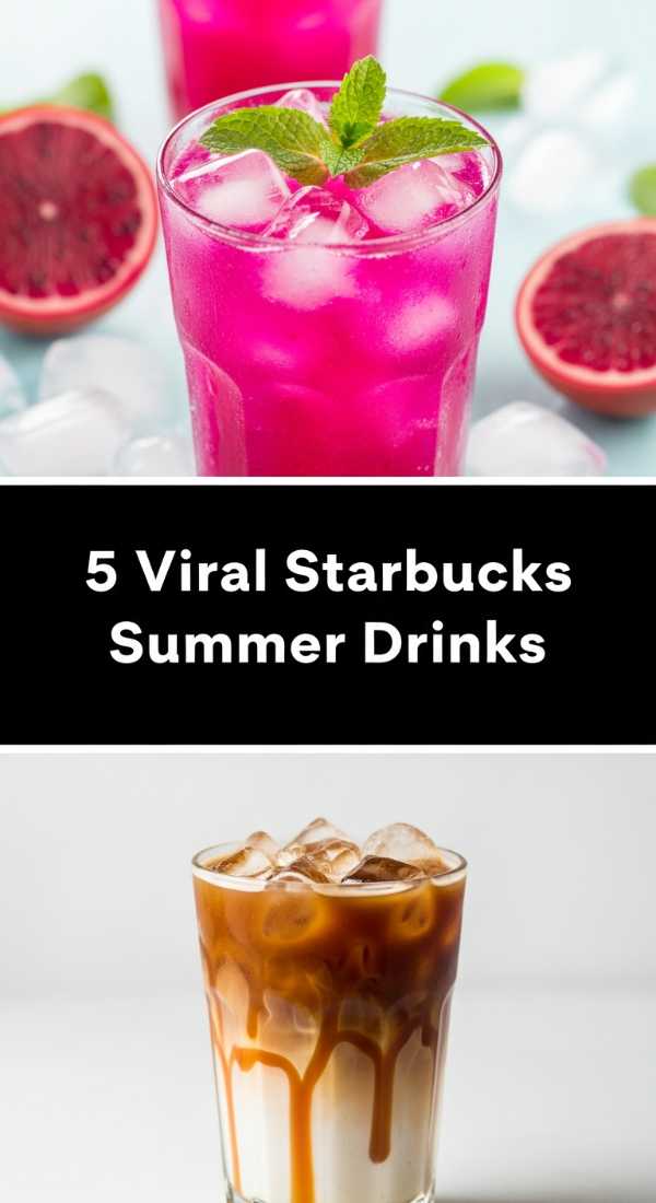 5 Viral Starbucks Summer Drinks To Recreate 6a041f7ce0907