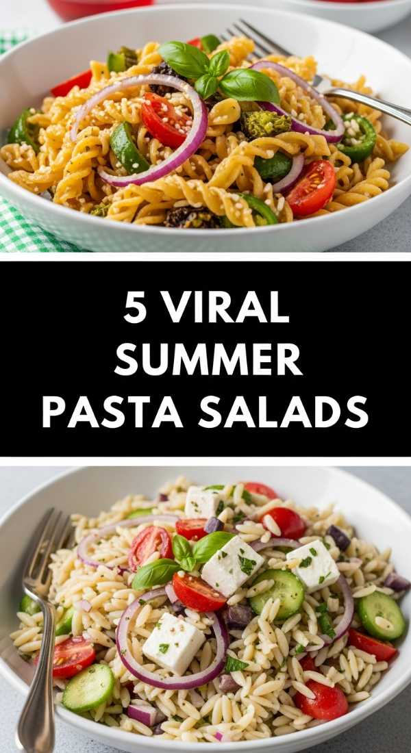 5 Viral Summer Pasta Salads 6a041f6e4b92a