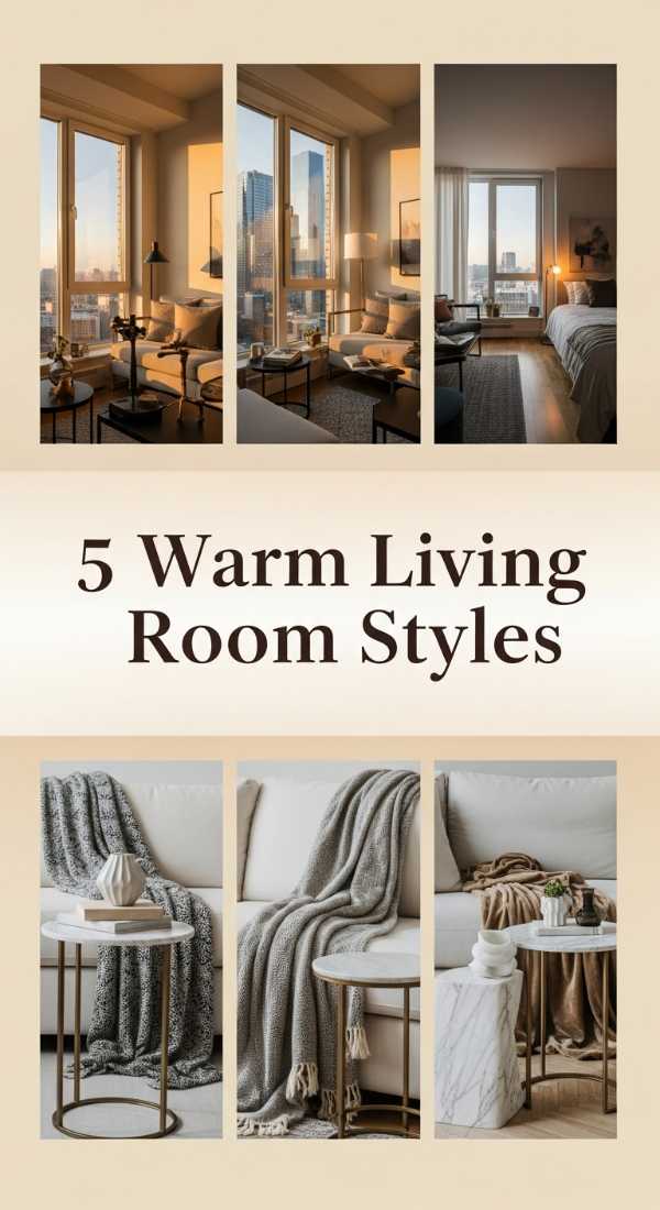 The Art of Cozy Minimalism: How to Create Your Dream Sanctuary 5 Warm Living Room Styles 6a1b227578bc1