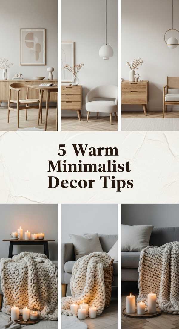 5 Warm Minimalist Decor Tips 6a1b22923bab3