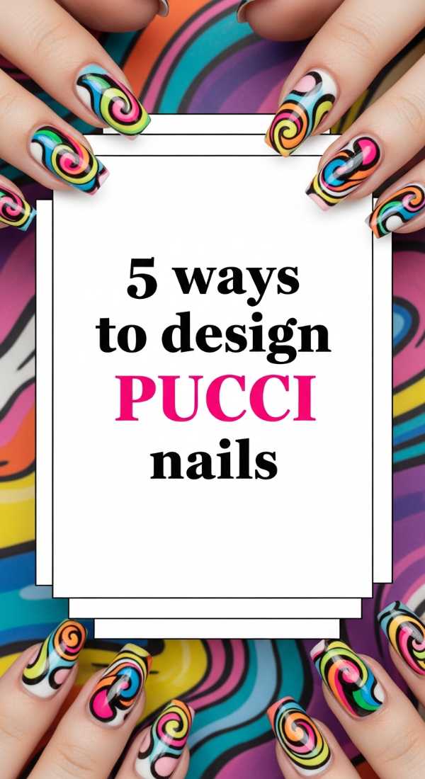 Future Fingertips: The 2026 Nail Trend Report & How-To Guide 5 Ways To Design Pucci Nails 6a05a3e3d2779