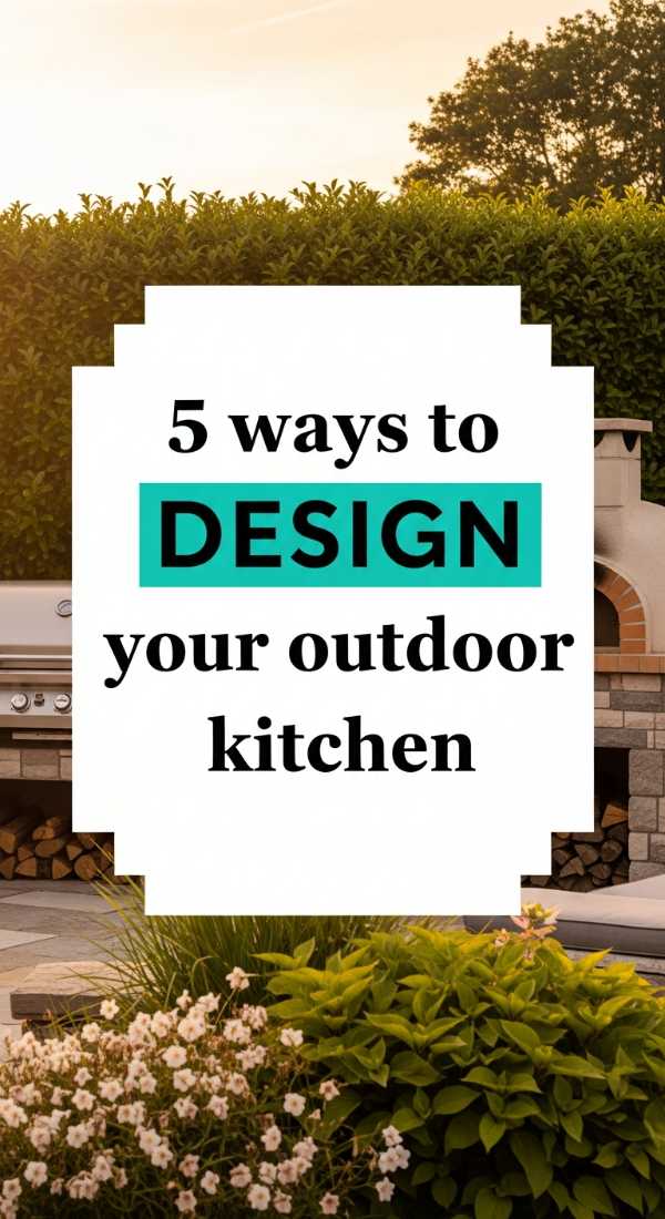 5 Ways To Design Your Outdoor Kitchen 6a017dade6c6f