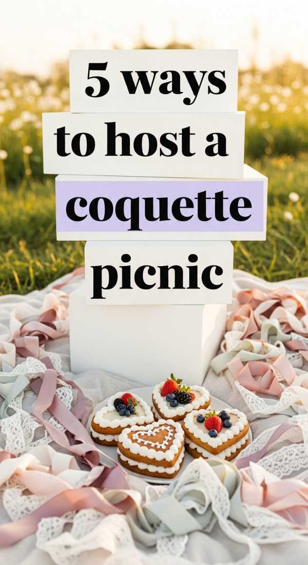 Picnic Perfection: Your Ultimate Guide to Planning a Dreamy Aesthetic Soirée 5 Ways To Host A Coquette Picnic 6a057d8ee8a0a