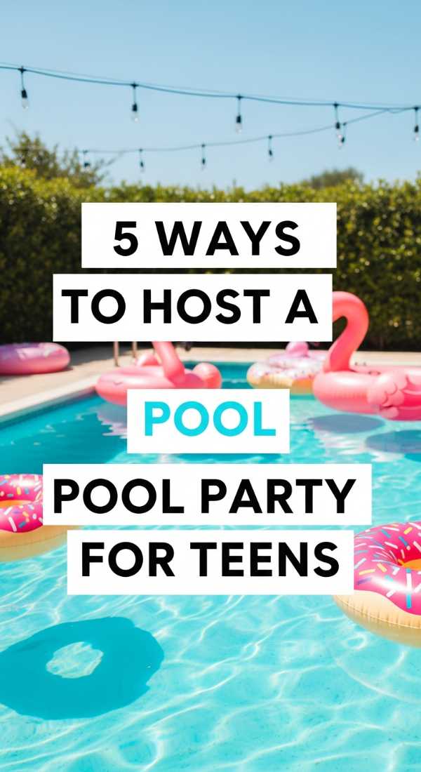 Dreamy Degrees: Curating the Perfect Aesthetic Summer Graduation Party 5 Ways To Host A Pool Party For Teens 6a057d96810cf