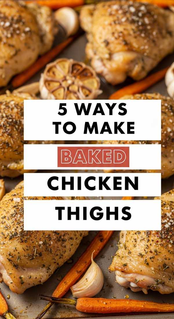 5 Ways To Make Baked Chicken Thighs 6a14423870664