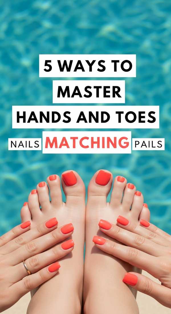 Metallic Chrome & Neon Glass: Why 2026 is the Year of Experimental Nails 5 Ways To Master Hands And Toes Nails Matching 6a0598ae473d5