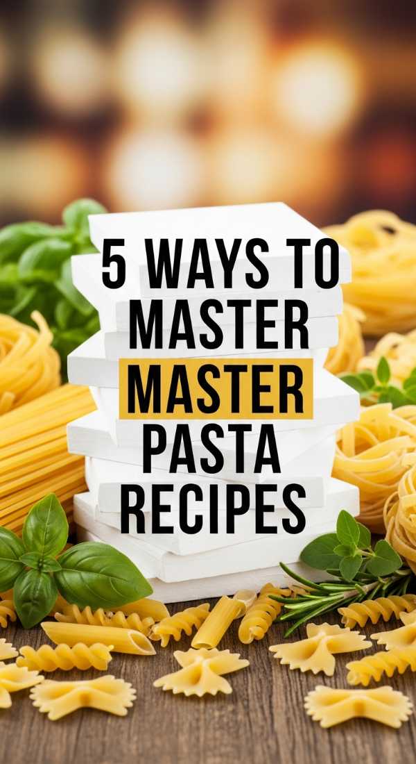 5 Ways To Master Pasta Recipes 6a10962add67e