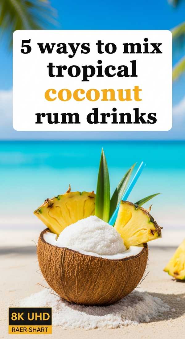 5 Ways To Mix Tropical Coconut Rum Drinks 6a14409c9de20