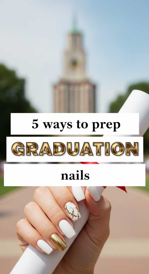 Ahead of the Curve: Everything You Need to Know About 2026 Nail Art 5 Ways To Prep Graduation Nails 6a05a13ebdfd5