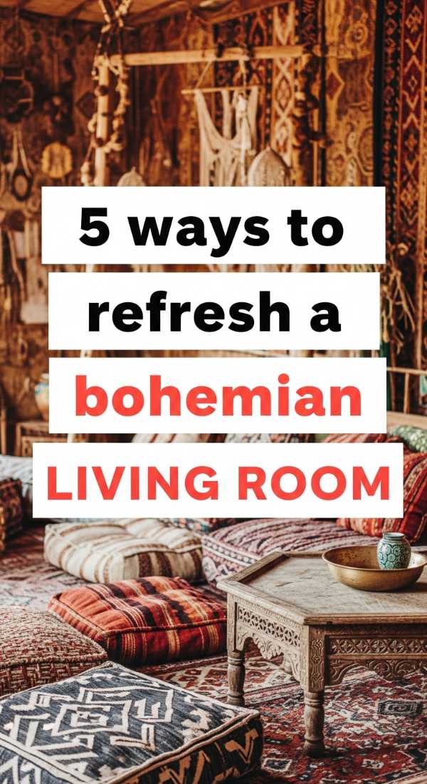 5 Ways To Refresh A Bohemian Living Room 6a0326f3609a4