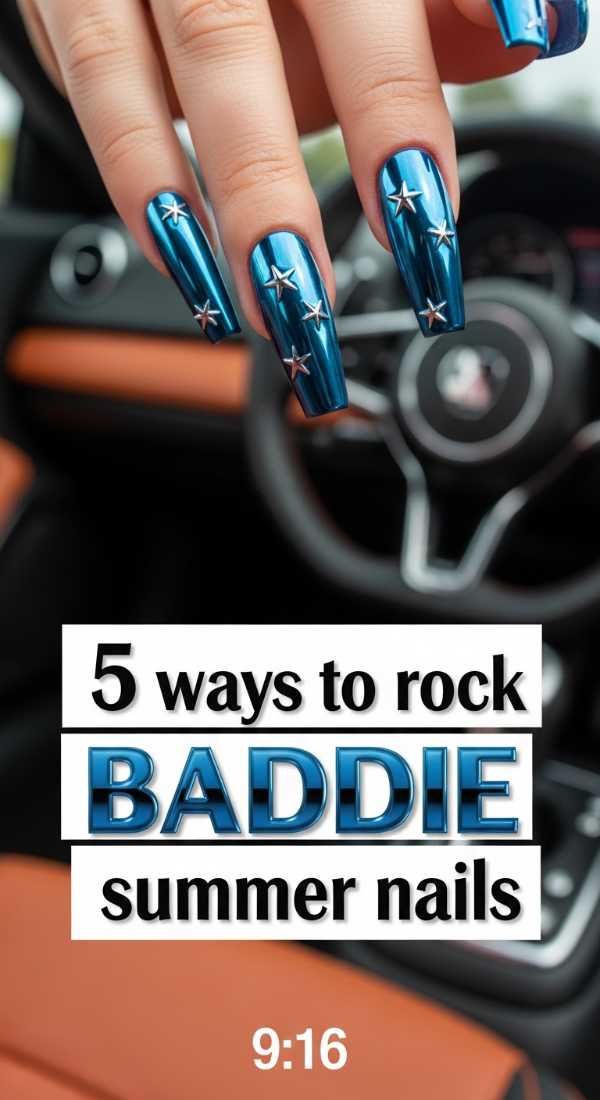 5 Ways To Rock Baddie Summer Nails 69f876f91c002
