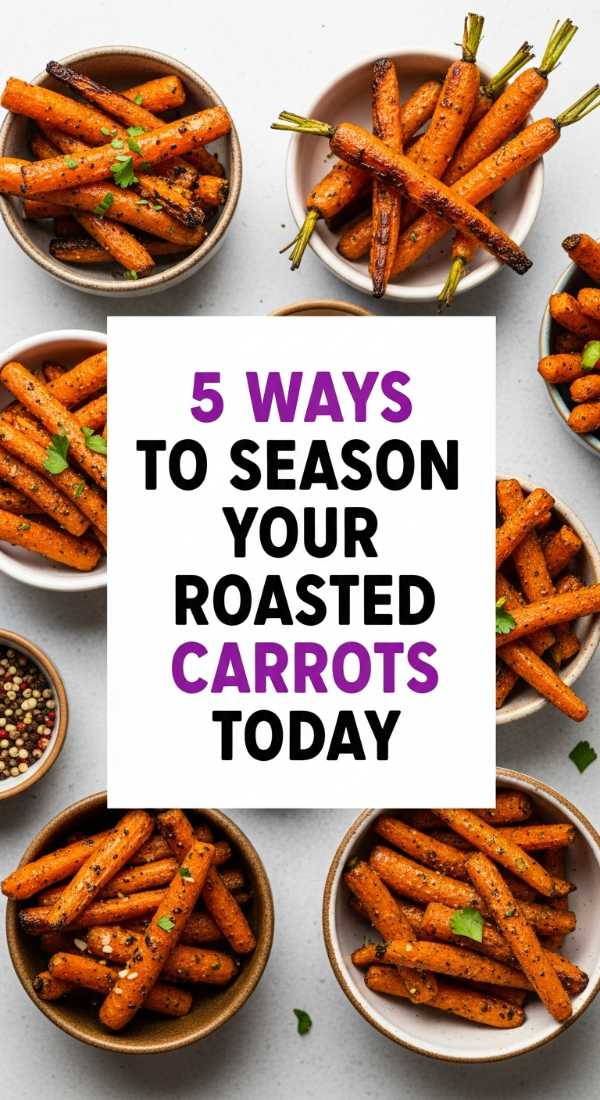 From Soggy to Superb: The Roasted Vegetable Masterclass You Need 5 Ways To Season Your Roasted Carrots Today 6a109f07319cb