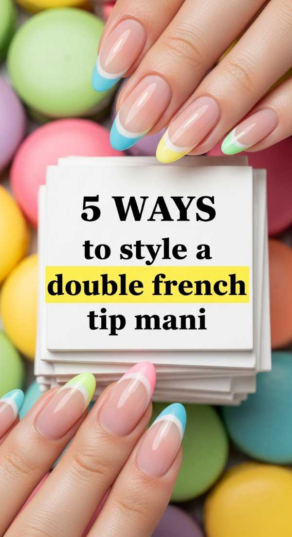 5 Ways To Style A Double French Tip Mani 6a1a9991527e2