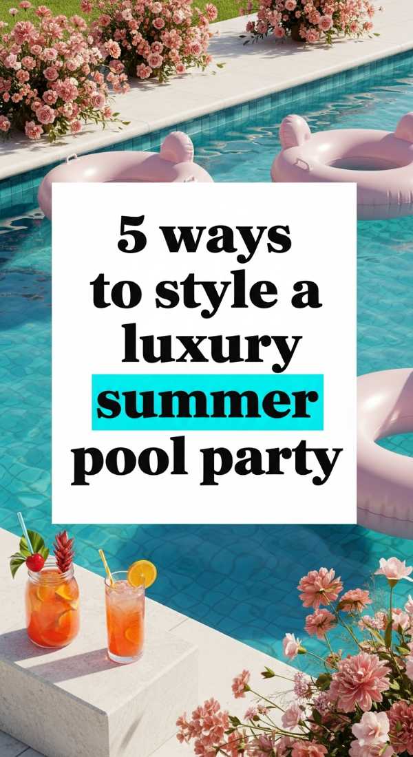 The Ultimate Guide to Hosting the Hottest Summer Bash 5 Ways To Style A Luxury Summer Pool Party 6a18a64f9ae56