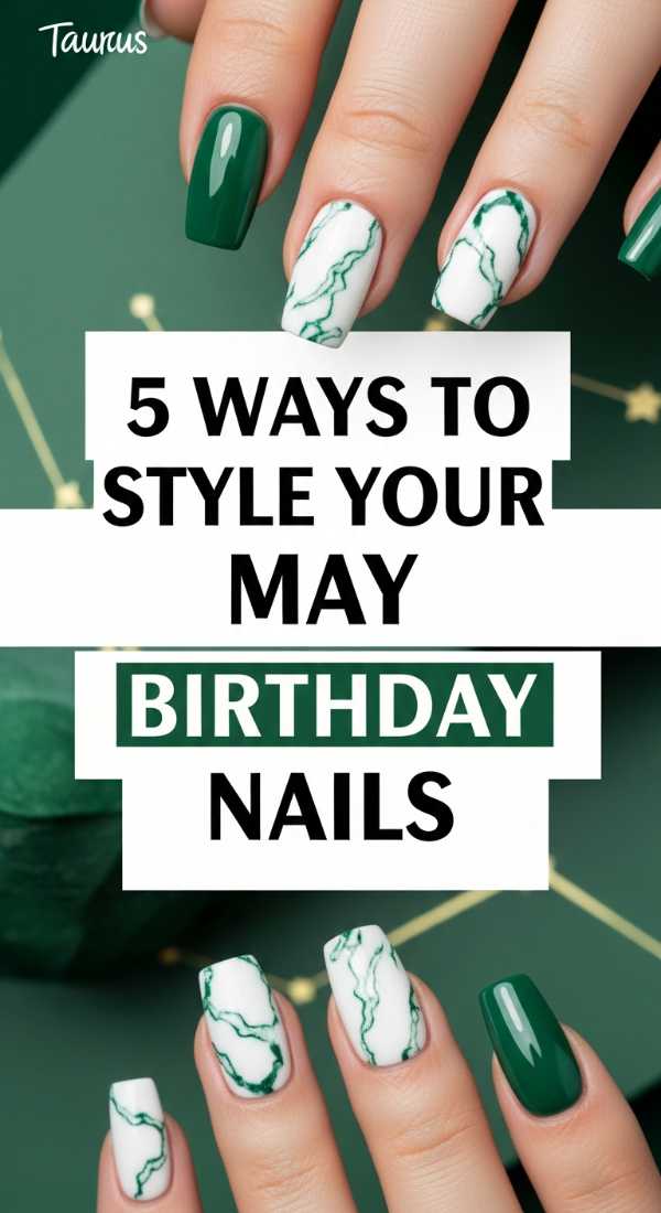5 Ways To Style Your May Birthday Nails 6a0598a019c35