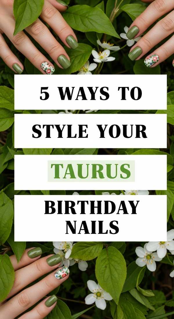 5 Ways To Style Your Taurus Birthday Nails 6a059cd7a9f2d