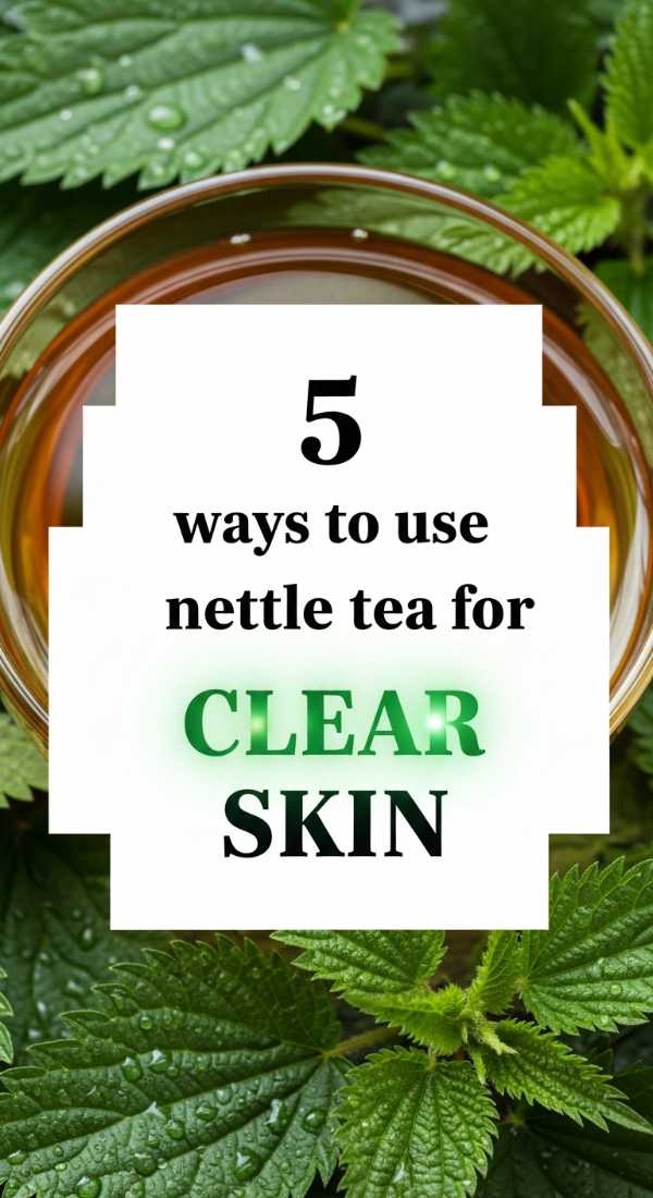 5 Ways To Use Nettle Tea For Clear Skin 69f47b4e74d93