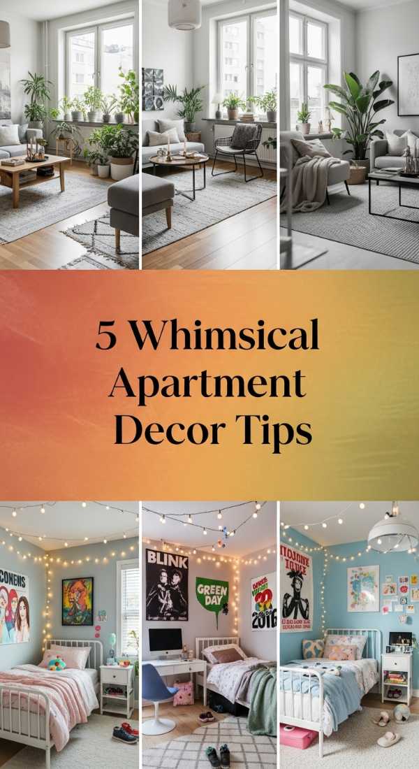 5 Whimsical Apartment Decor Tips 6a04bad99a0be