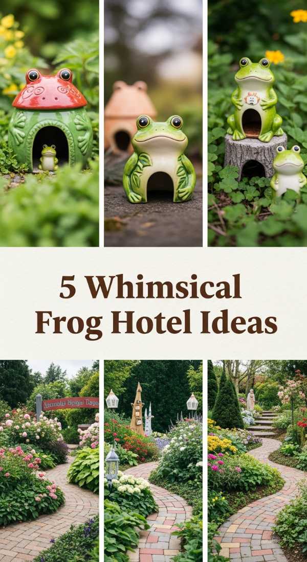 Summer Sanctuary: Curating a High-End Oasis Indoors and Out 5 Whimsical Frog Hotel Ideas 6a04b783cf5be
