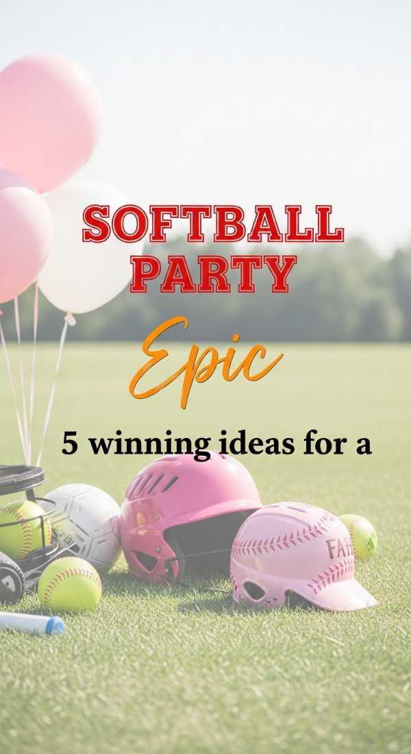 Summer State of Mind: Your Guide to an Unforgettable Aesthetic Birthday Party 5 Winning Ideas For A Softball Birthday Party 6a056f9befd89