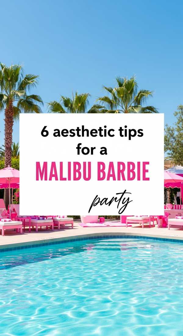 6 Aesthetic Tips For A Malibu Barbie Party 69fc2d6b90f10
