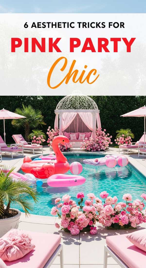 6 Aesthetic Tricks For A Pink Pool Party Setup 6a0572ae51de9
