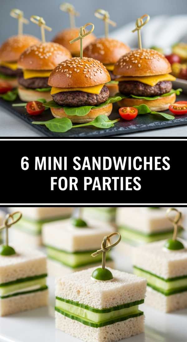 6 Best Mini Sandwiches For Parties 6a043fe1c0279