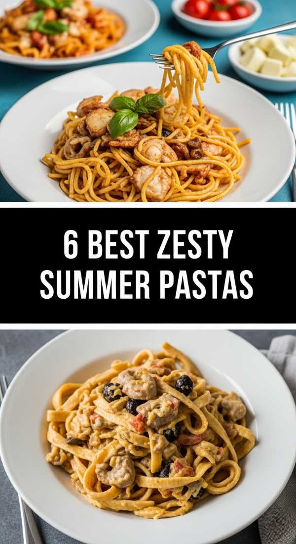 6 Best Zesty Summer Pastas 6a044dfaf0ca8