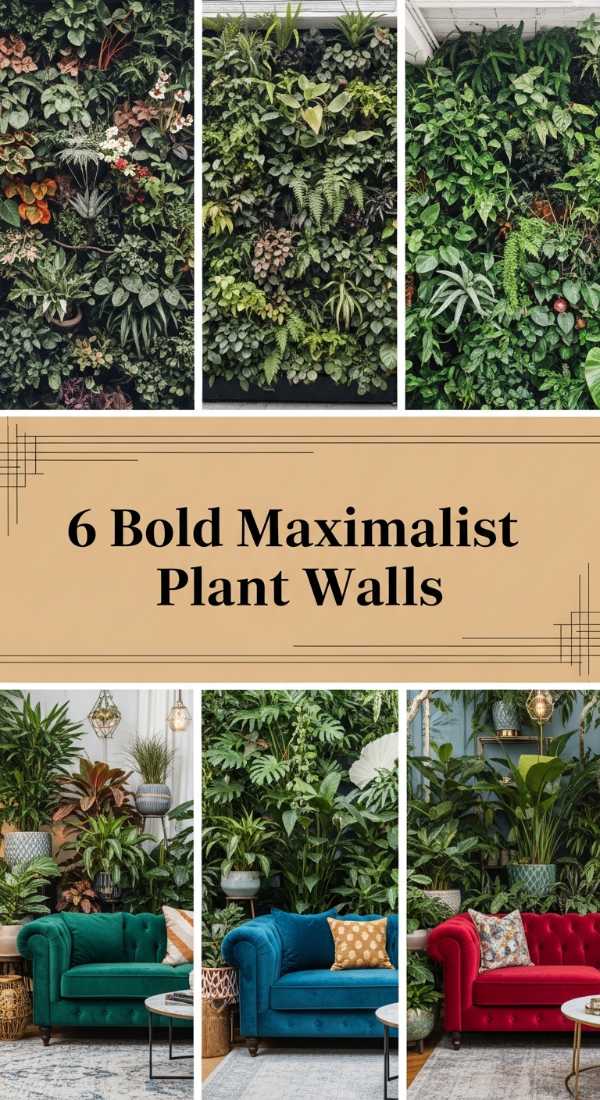 6 Bold Maximalist Plant Walls 6a1b0c616efaf