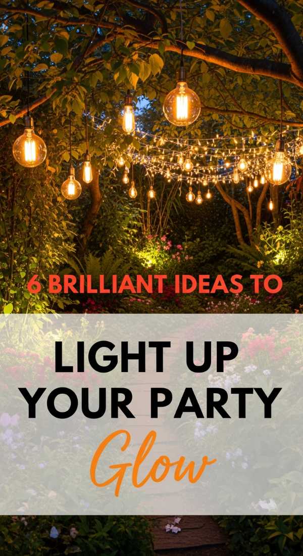 6 Brilliant Ideas To Light Up Your Garden Party 6a021303cc9b8
